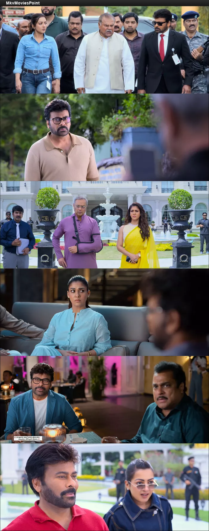 Mana Shankara Vara Prasad Garu (2026) HDRip 1080p 720p 480p Dual Audio Hindi Telugu Screenshot