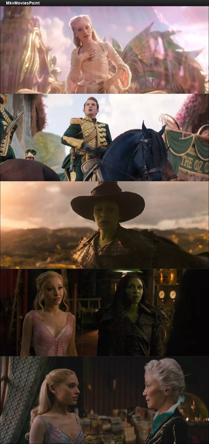 Wicked: For Good (2025) HDRip 1080p 720p 480p Dual Audio Hindi English Screenshot