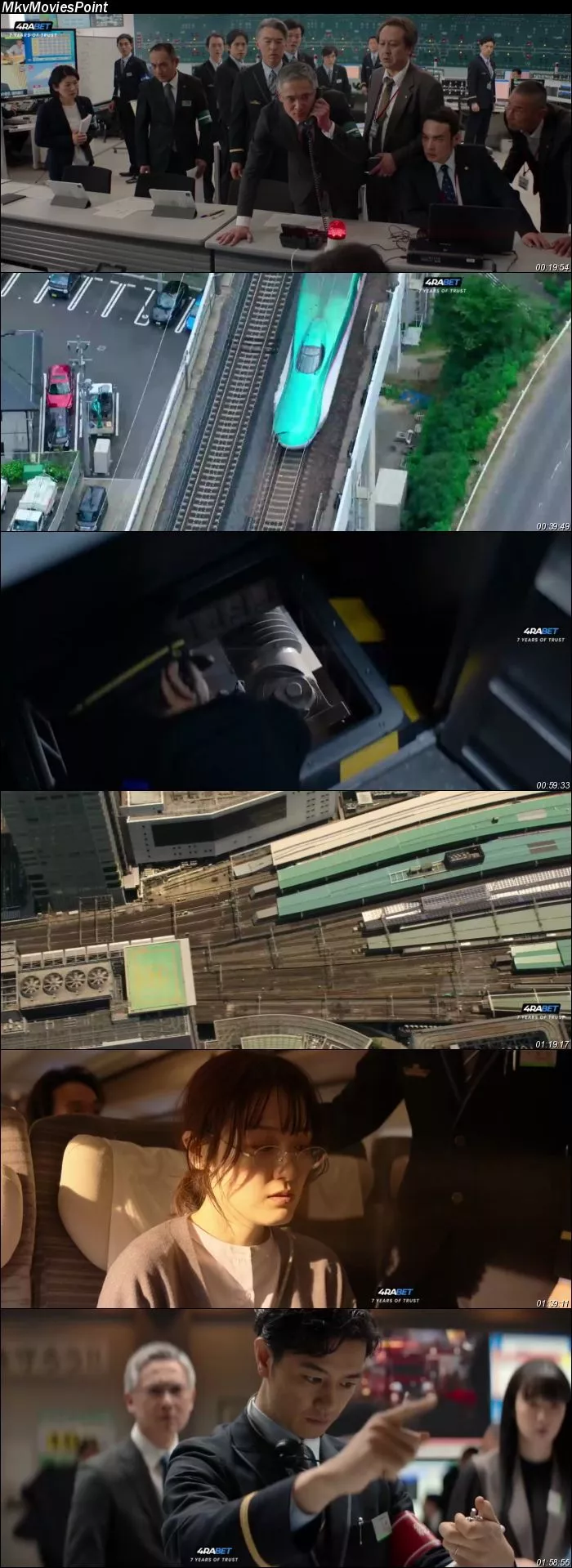 Bullet Train Explosion (2025) Hindi (HQ-Dub) HDRip 720p 480p Full Movie Screenshot