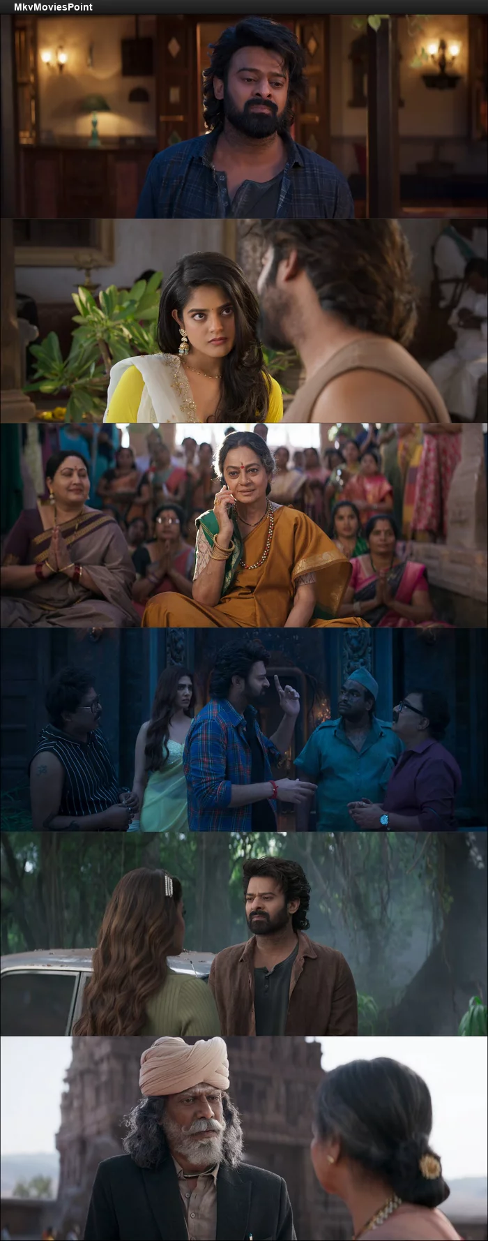 The Raja Saab (2026) HDRip 1080p 720p 480p Dual Audio Hindi Telugu Screenshot