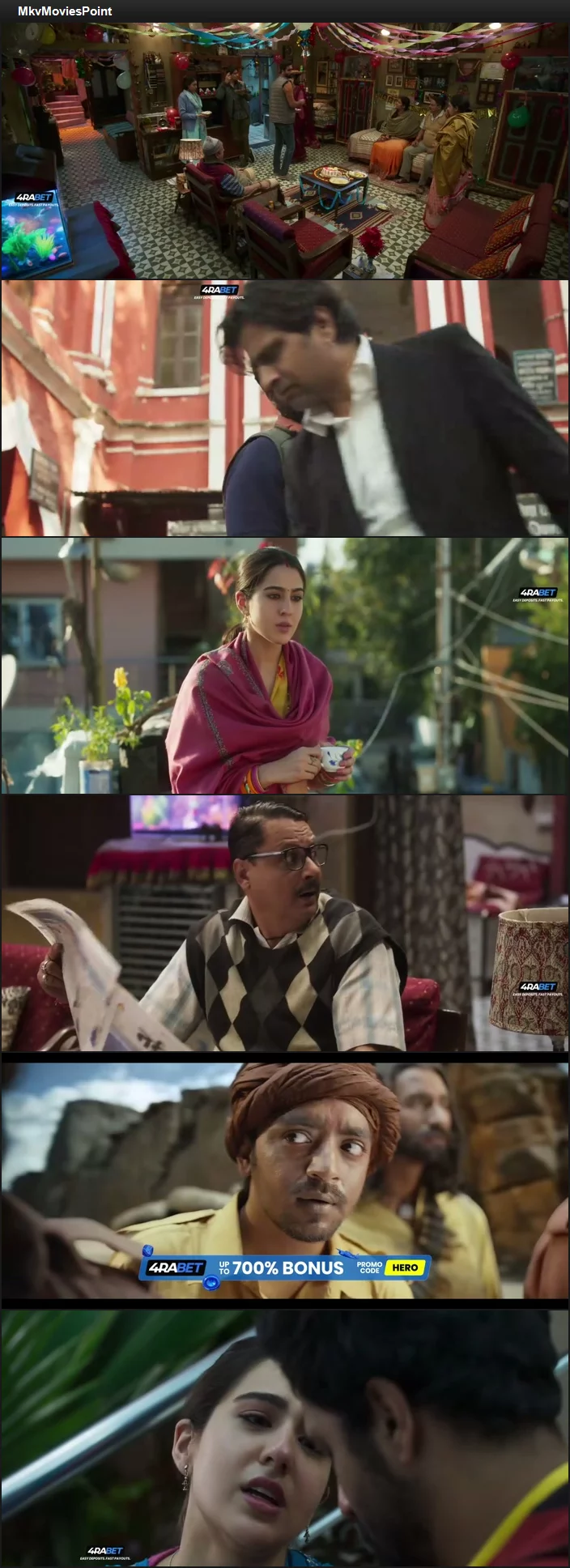 Zara Hatke Zara Bachke (2023) Hindi (HQ-Dub) HDRip 720p 480p Full Movie Screenshot