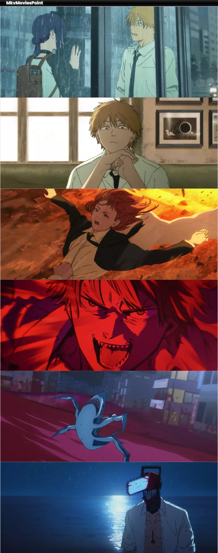 Chainsaw Man – The Movie: Reze Arc (2025) HDRip 1080p 720p 480p Dual Audio Hindi English Screenshot