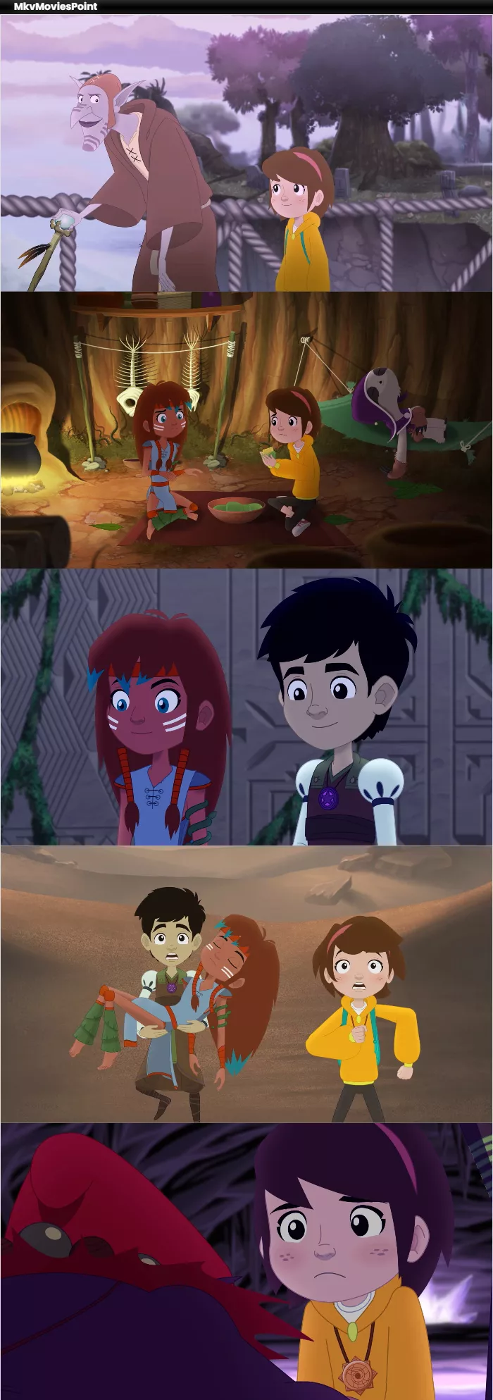 The Red Scroll (2020) HDRip 1080p 720p 480p Dual Audio Hindi Portuguese Screenshot