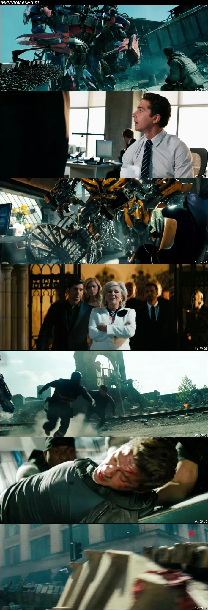 Transformers: Dark of the Moon (2011) Blu-Ray 1080p 720p 480p Dual Audio Hindi English Screenshot