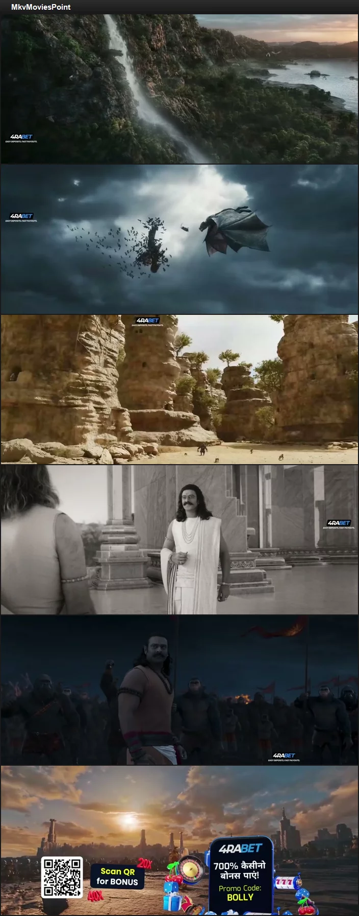 Adipurush (2023) Hindi (HQ-Dub) HDRip 720p 480p Full Movie Screenshot