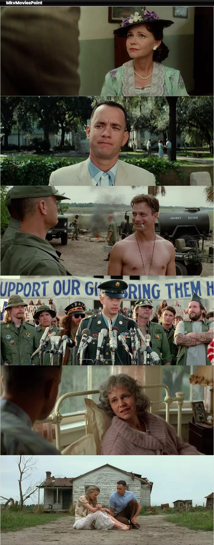 Forrest Gump (1994) Blu-Ray 1080p 720p 480p Dual Audio Hindi English Screenshot