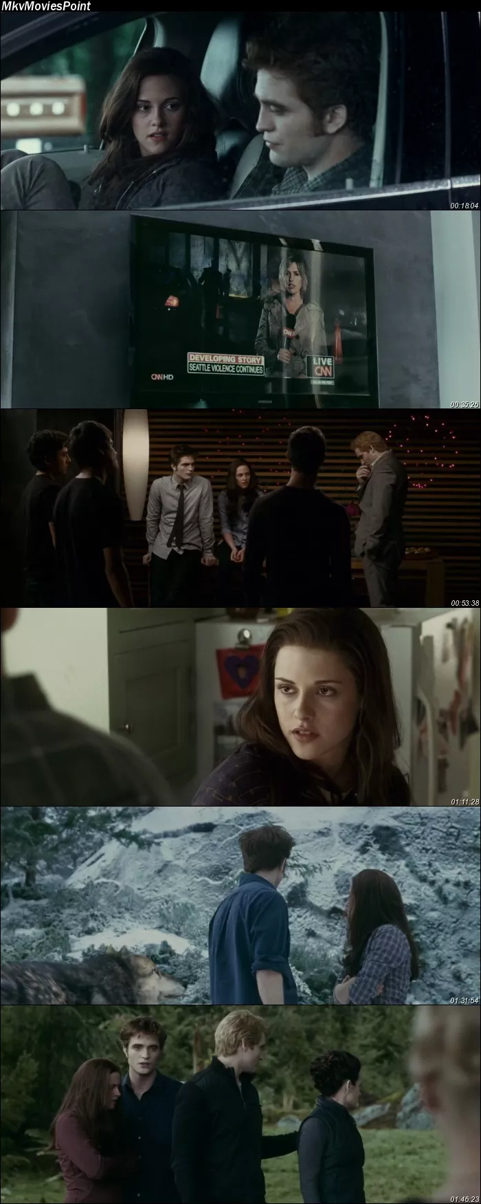 The Twilight Saga: Eclipse (2010) Blu-Ray 1080p 720p 480p Dual Audio Hindi English Screenshot