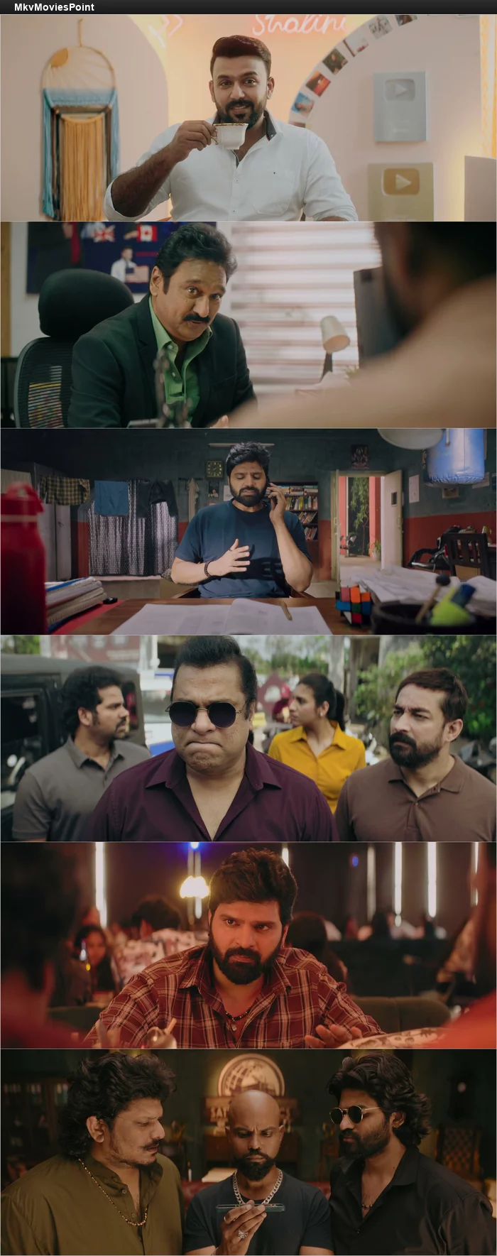 Gaayapadda Simham (2026) HDRip 1080p 720p 480p Dual Audio Hindi Telugu Screenshot