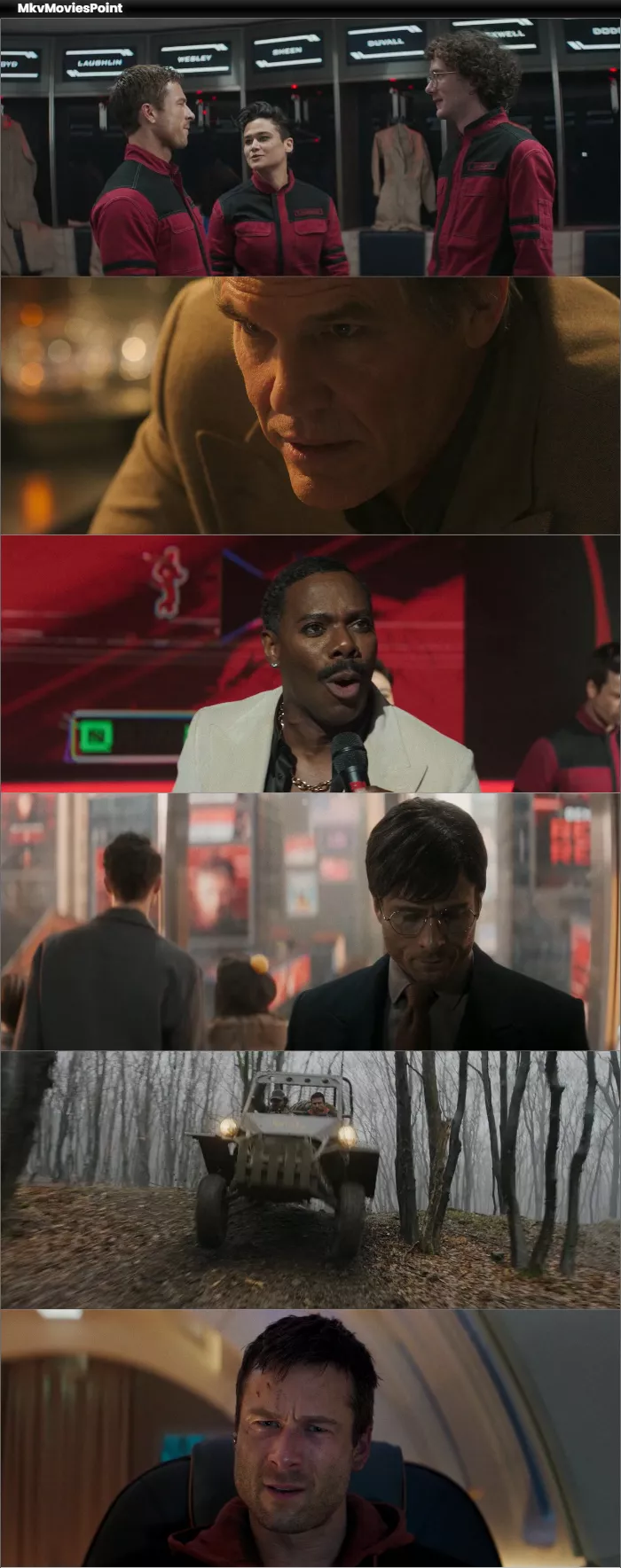 The Running Man (2025) HDRip 1080p 720p 480p Dual Audio Hindi English Screenshot