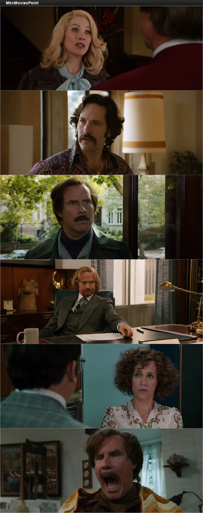 Anchorman 2: The Legend Continues (2013) BluRay 1080p 720p 480p Dual Audio Hindi English Screenshot