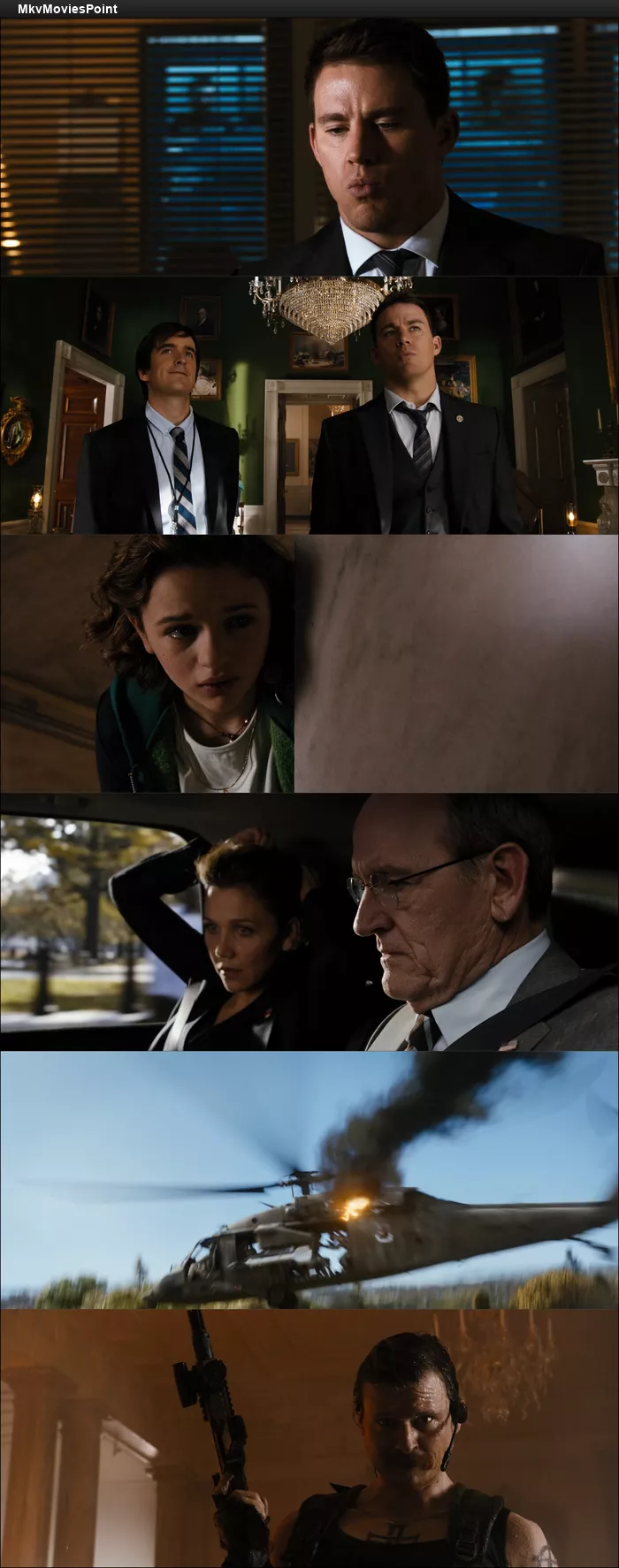 White House Down (2013) BluRay 1080p 720p 480p Dual Audio Hindi English Screenshot