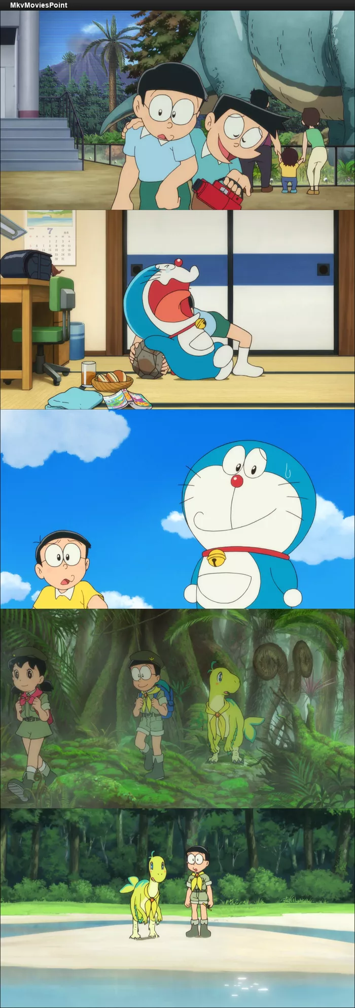 Doraemon the Movie: Nobita’s New Dinosaur (2020) HDRip 1080p 720p 480p Dual Audio Hindi Japanese Screenshot