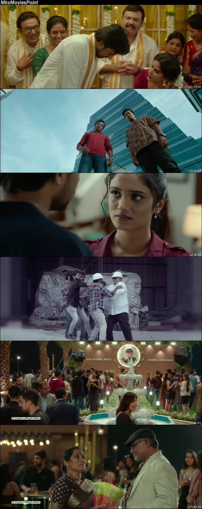 Sarangapani Jathakam (2025) HDRip 1080p 720p 480p Dual Audio Hindi Telugu Screenshot