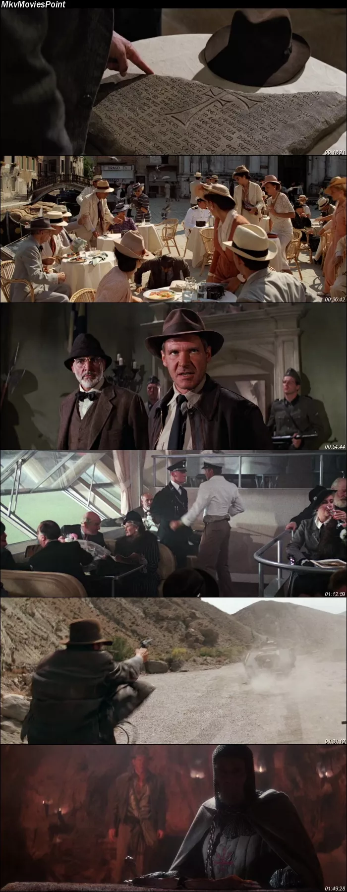 Indiana Jones and the Last Crusade (1989) Blu-Ray 1080p 720p 480p Dual Audio Hindi English Screenshot
