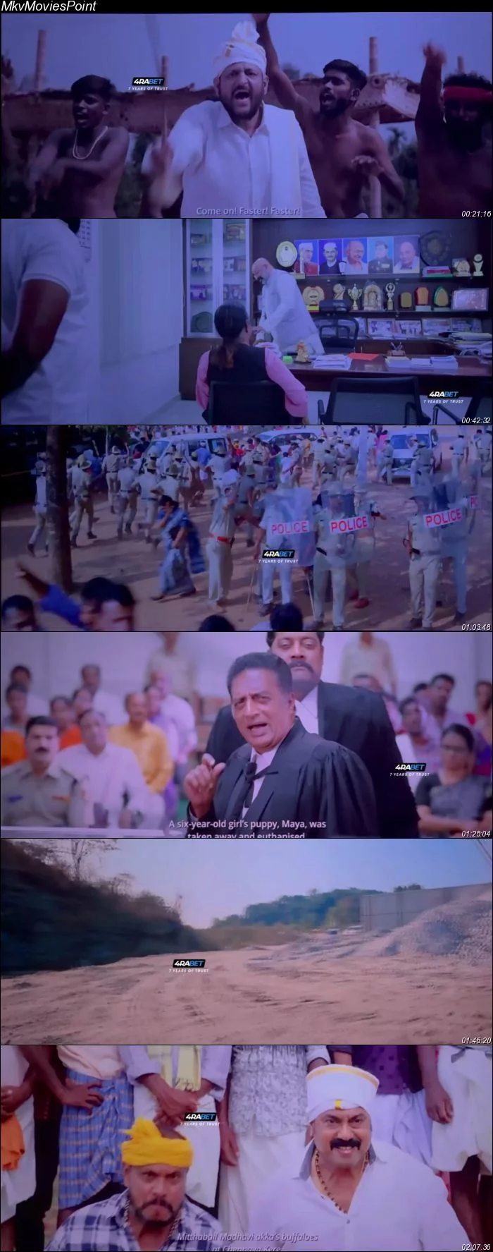 Veera Kambala (2026) Hindi (HQ-Dub) HDTS 720p 480p Full Movie Screenshot