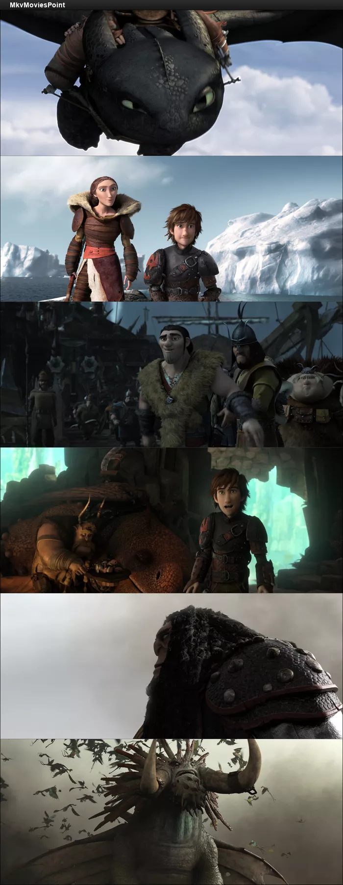 How to Train Your Dragon 2 (2014) BluRay 1080p 720p 480p Dual Audio Hindi English Screenshot