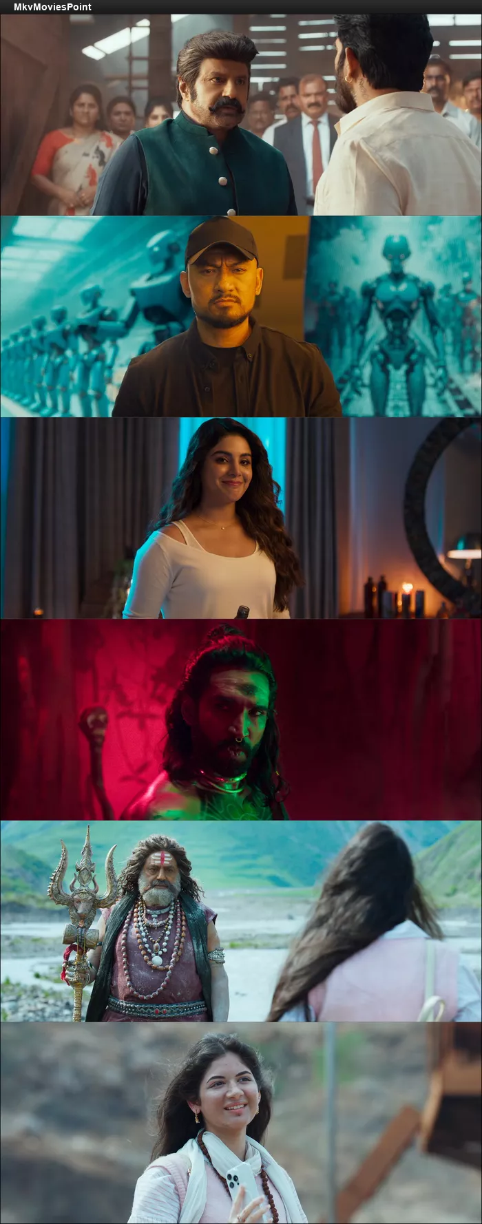 Akhanda 2: Thaandavam (2025) HDRip 1080p 720p 480p Dual Audio Hindi Telugu Screenshot