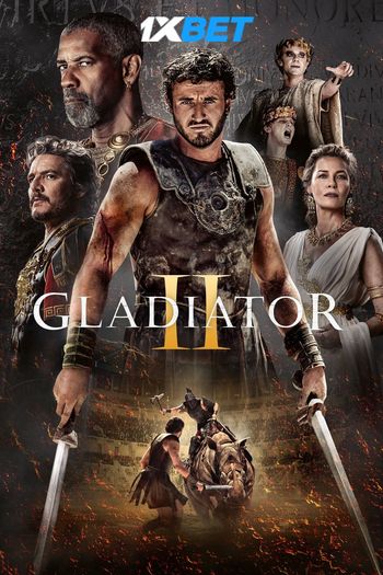 Gladiator II (2024) Hindi (Cleaned) HDRip 1080p 720p 480p Full Movie Download