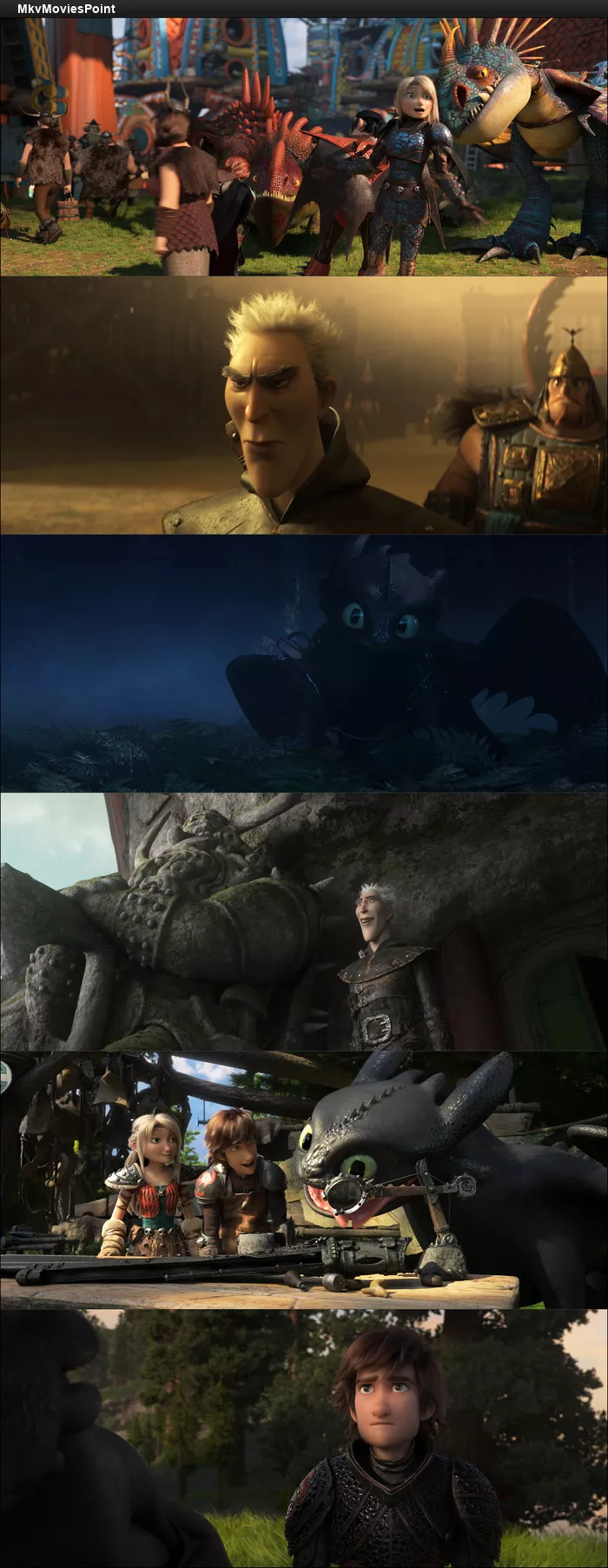 How to Train Your Dragon: The Hidden World (2019) BluRay 1080p 720p 480p Dual Audio Hindi English Screenshot
