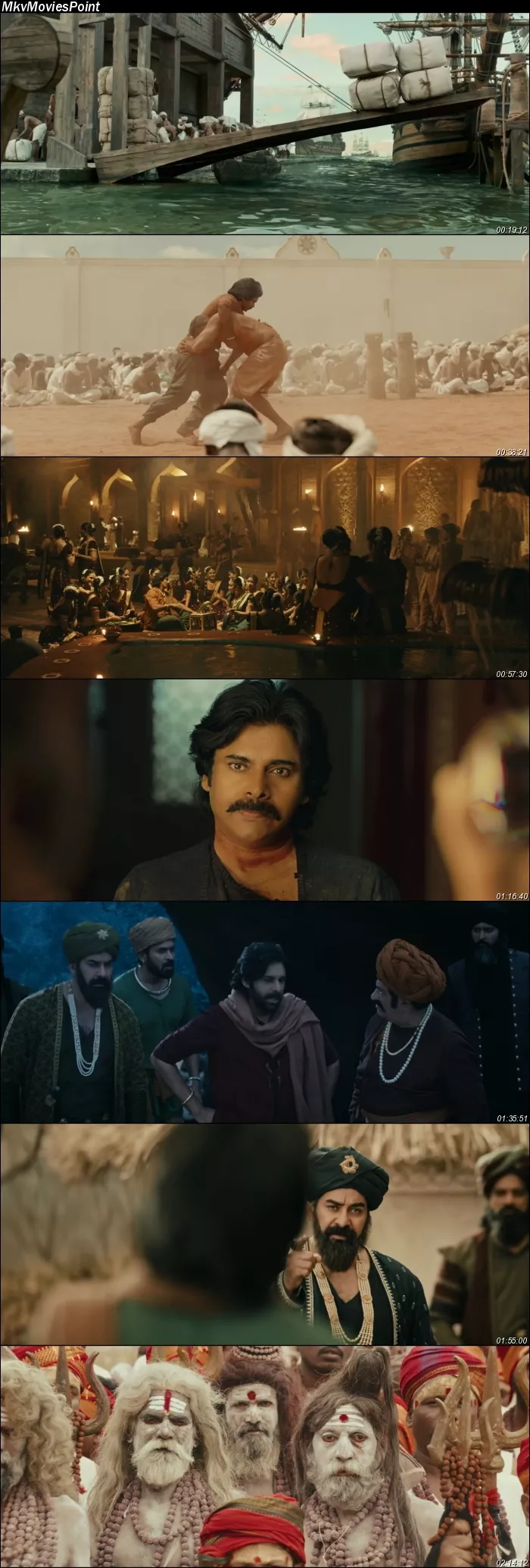 Hari Hara Veera Mallu (2025) HDRip 1080p 720p 480p ORG Dual Audio Hindi Telugu Screenshot