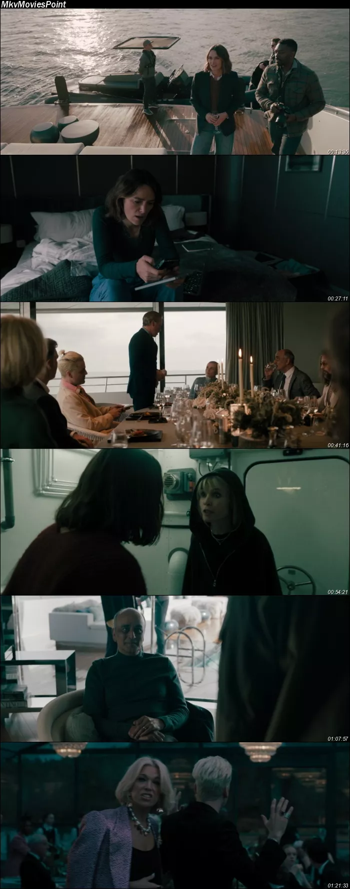 The Woman in Cabin 10 (2025) HDRip 1080p 720p 480p Dual Audio Hindi English Screenshot