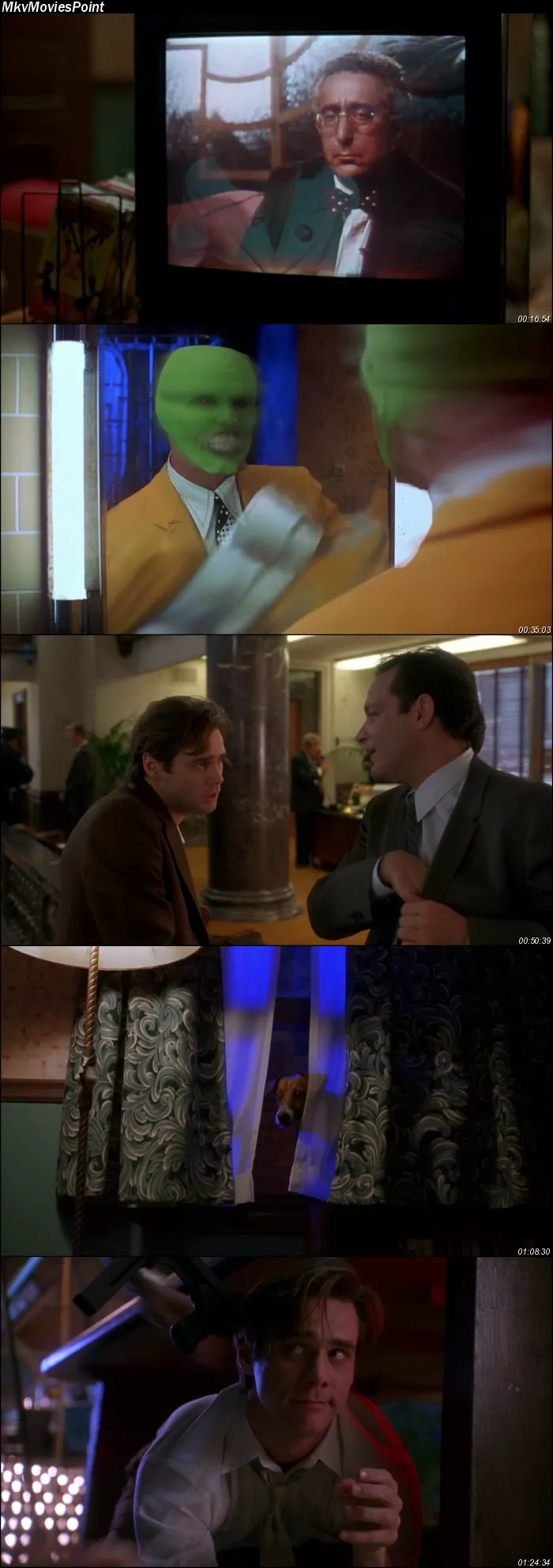 The Mask (1994) Blu-Ray 1080p 720p 480p Dual Audio Hindi English Screenshot