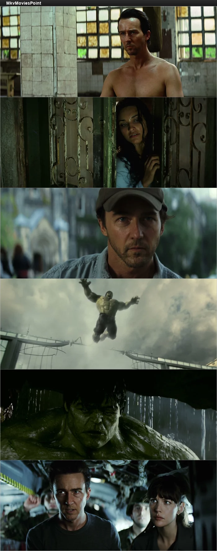 The Incredible Hulk (2008) BluRay 1080p 720p 480p Dual Audio Hindi English Screenshot